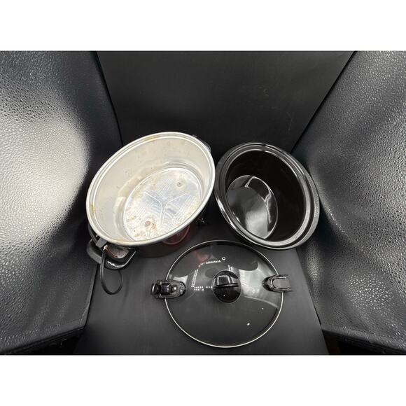 Crockpot 6-Quart Slow Cooker – Red - Picture 6 of 6